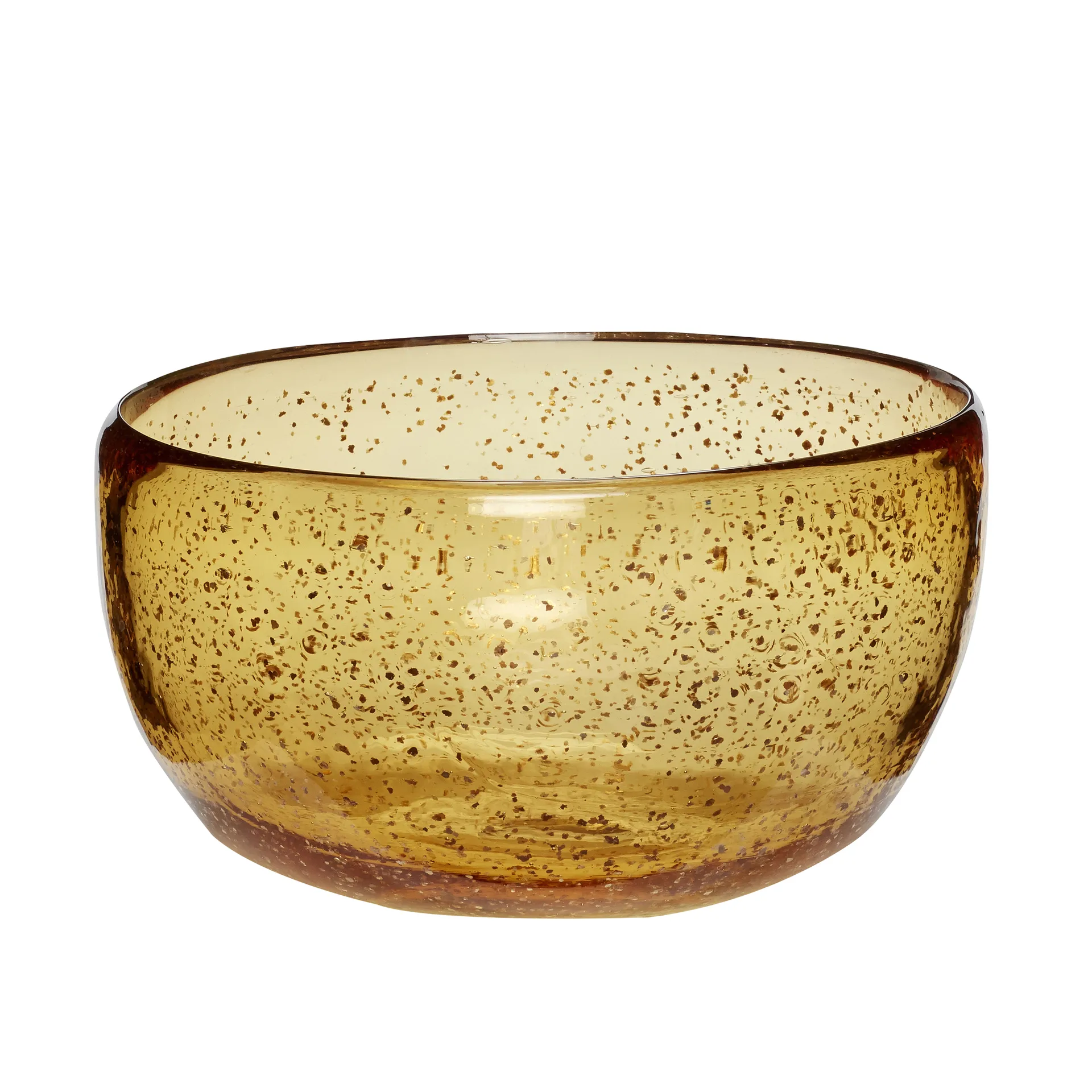 Skål glas amber, Amber Hübsch Interior