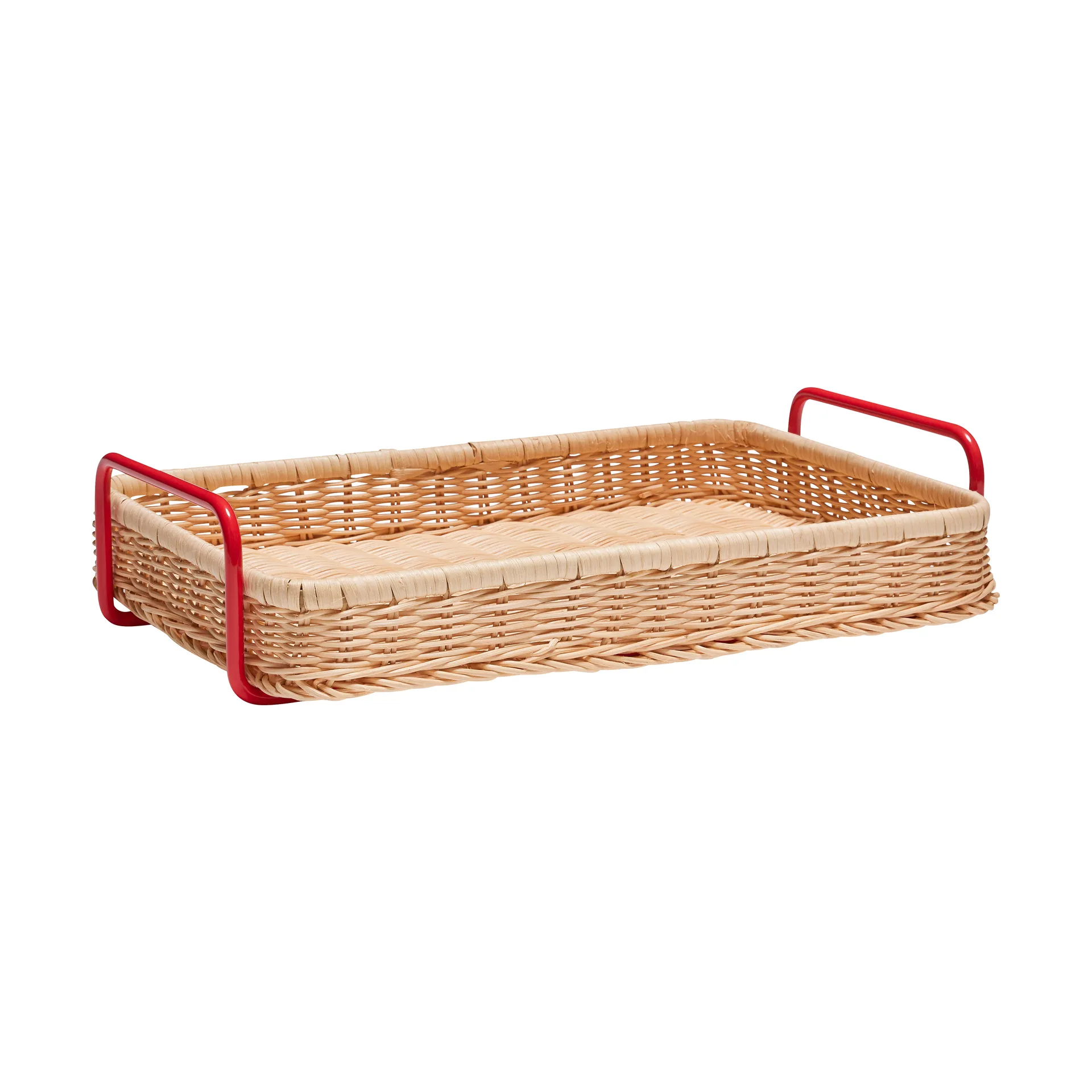 Splint serveringsbricka, Red-natural Hübsch Interior