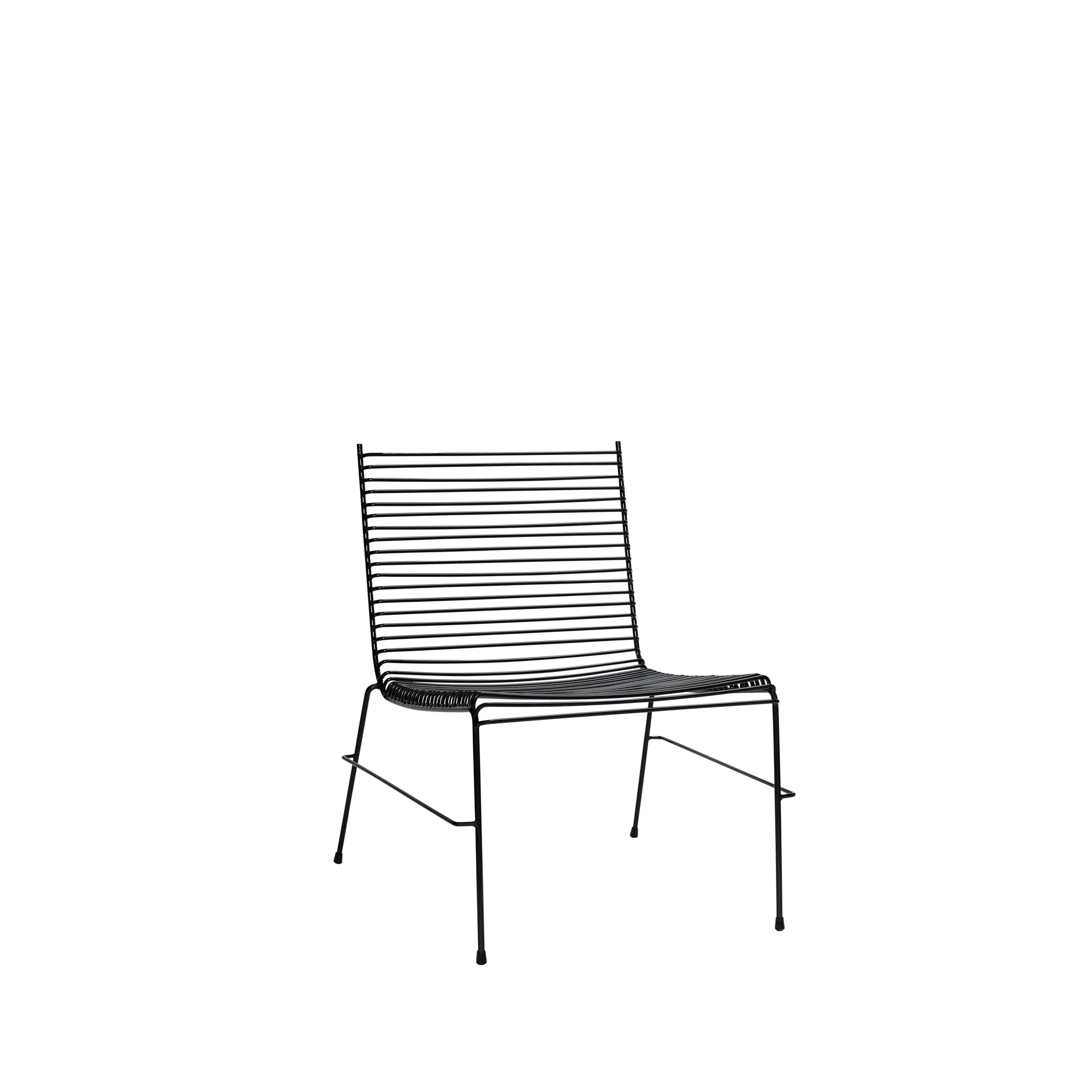 String trädgårdsstol, Svart Hübsch Interior