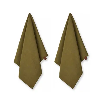 Humdakin Humdakin ekologisk kökshandduk 45×70 cm 2-pack Fern