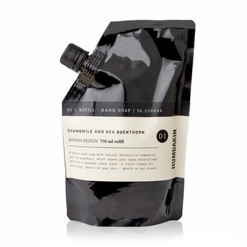 Läs mer om Humdakin Humdakin handtvål refill 750 ml Chamomille & sea buckthorn