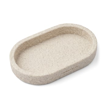 Produktfoto för Humdakin Humdakin Sandstone oval bricka 15x25 cm Natural