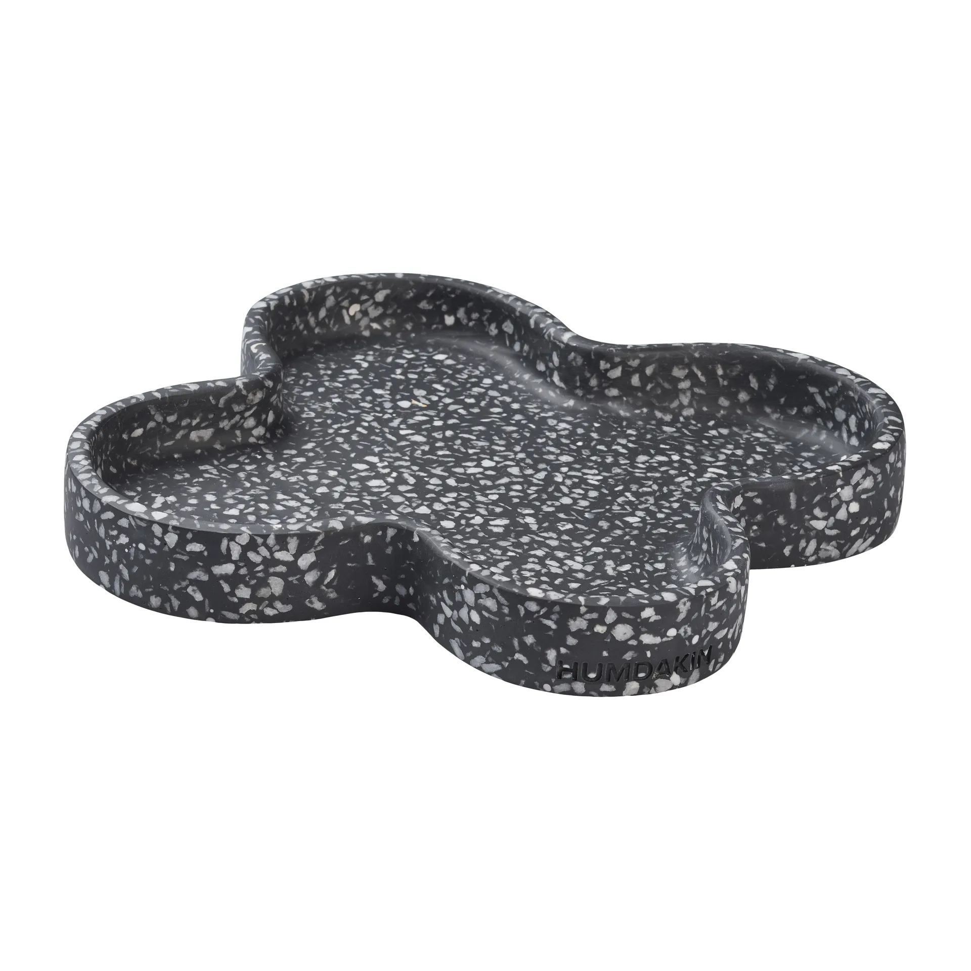 Humdakin Terrazzo bricka 27 cm, Black Humdakin