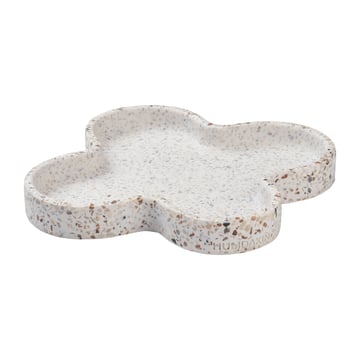 Läs mer om Humdakin Humdakin Terrazzo bricka 27 cm Red/Beige