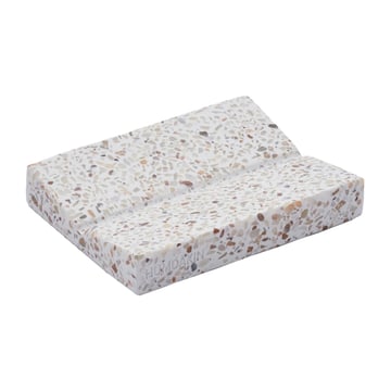 Humdakin Humdakin Terrazzo tvålfat 9×19 cm Röd-beige