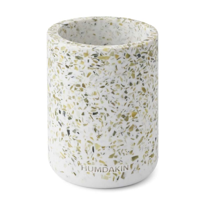 Humdakin Terrazzo vas Ø10 cm - Green-white - Humdakin