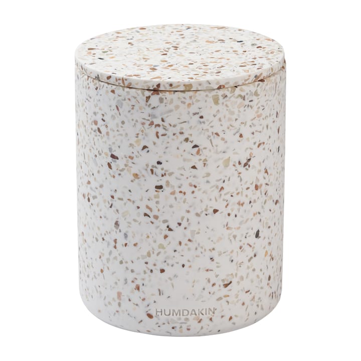 Humdakin Terrazzo vas med lock Ø13 cm, Red/Beige Humdakin