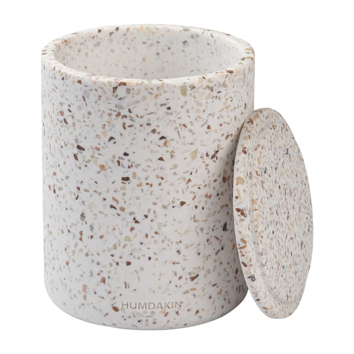 Humdakin Terrazzo vas med lock Ø13 cm, Red/Beige Humdakin