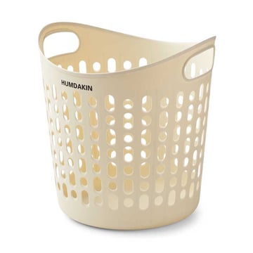 Läs mer om Humdakin Humdakin tvättkorg Ø39 cm Beige