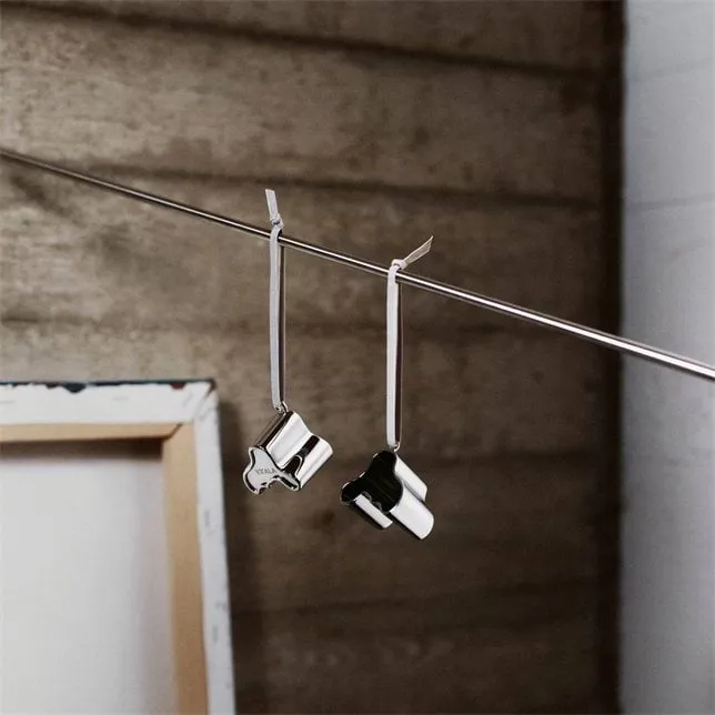 Aalto dekorationshänge metall, Silver Iittala