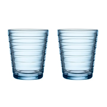 Iittala Aino Aalto dricksglas 22 cl 2-pack Aqua