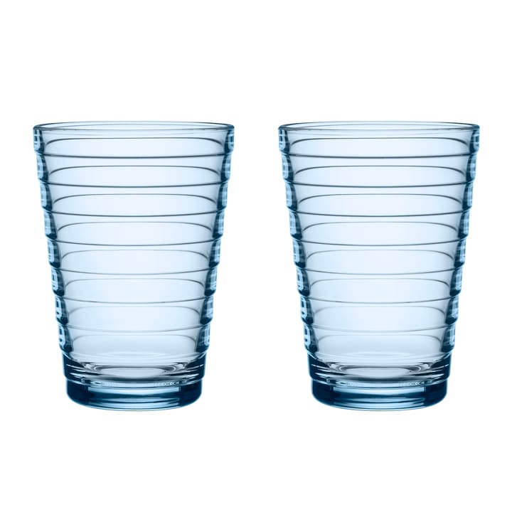 Aino Aalto dricksglas 33 cl 2-pack - Aqua - Iittala