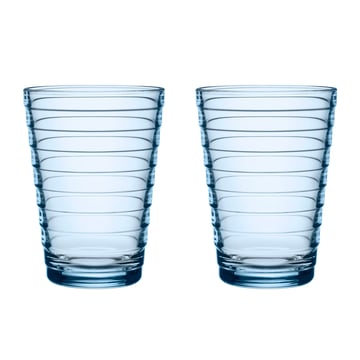 Iittala Aino Aalto dricksglas 33 cl 2-pack Aqua