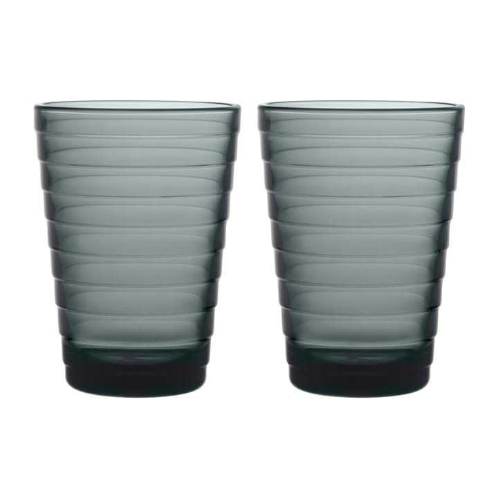 Aino Aalto dricksglas 33 cl 2-pack - Mörkgrå - Iittala