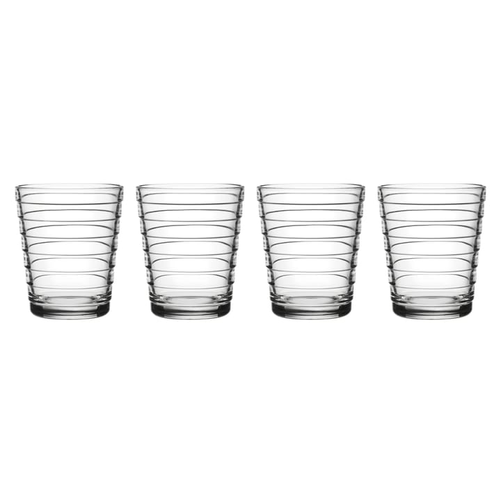 Aino Aalto dricksglas 4-pack 22 cl, Klar Iittala