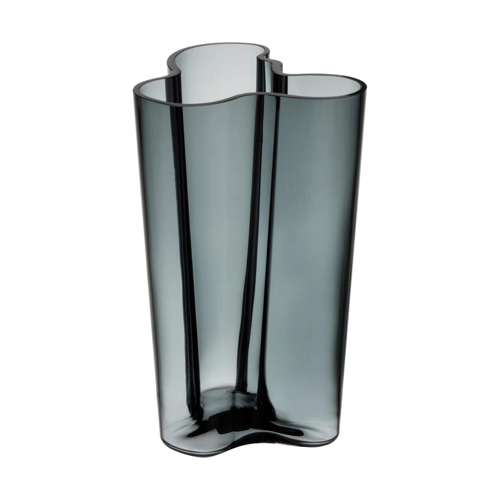 Alvar Aalto vas mörkgrå, 251 mm Iittala