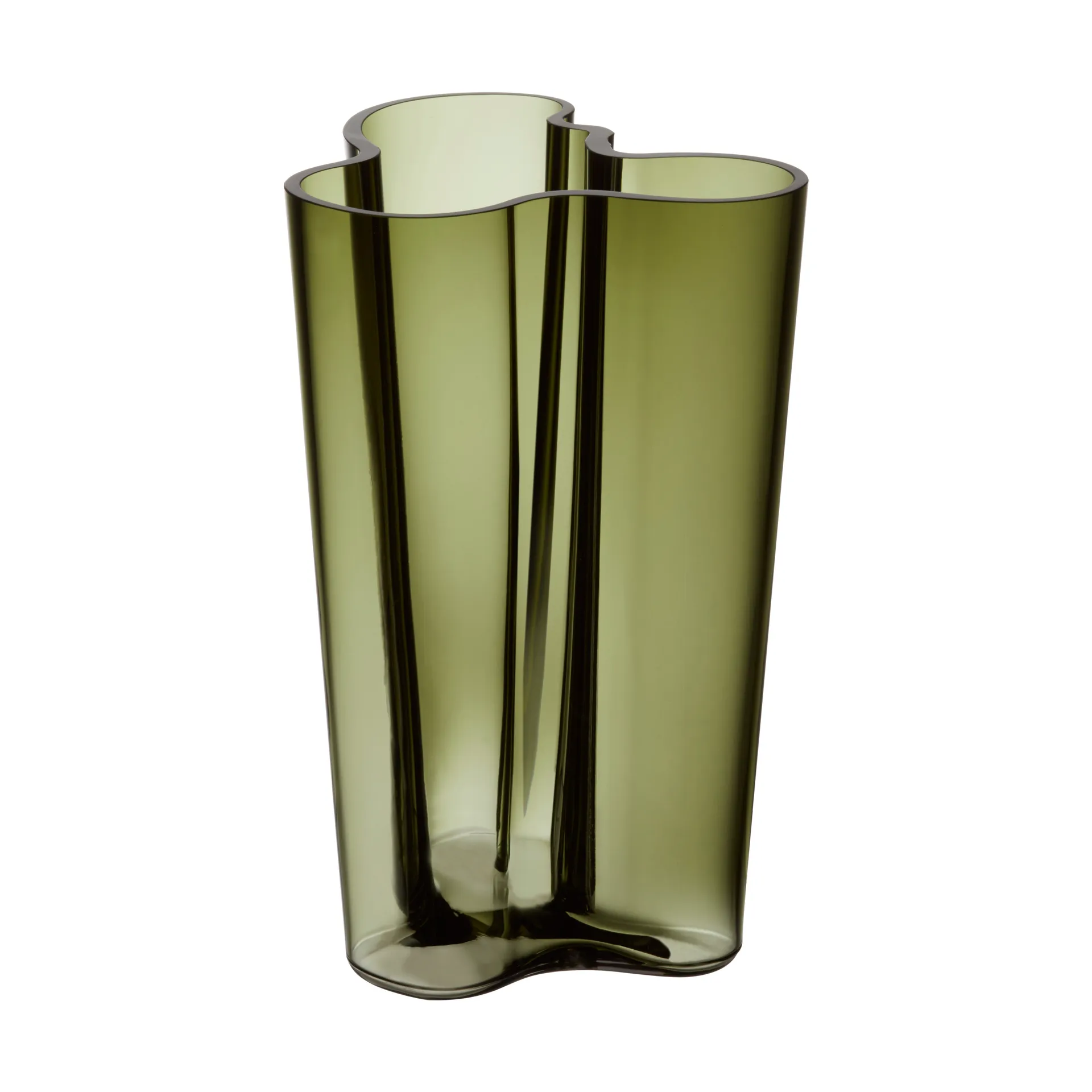 Alvar Aalto vas mossgrön, 251 mm Iittala