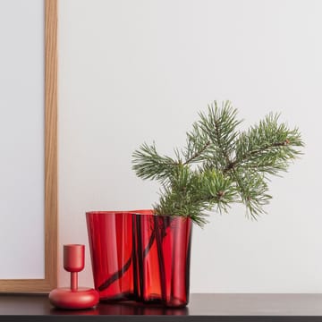 Alvar Aalto vas tranbär (röd) - 160 mm - Iittala