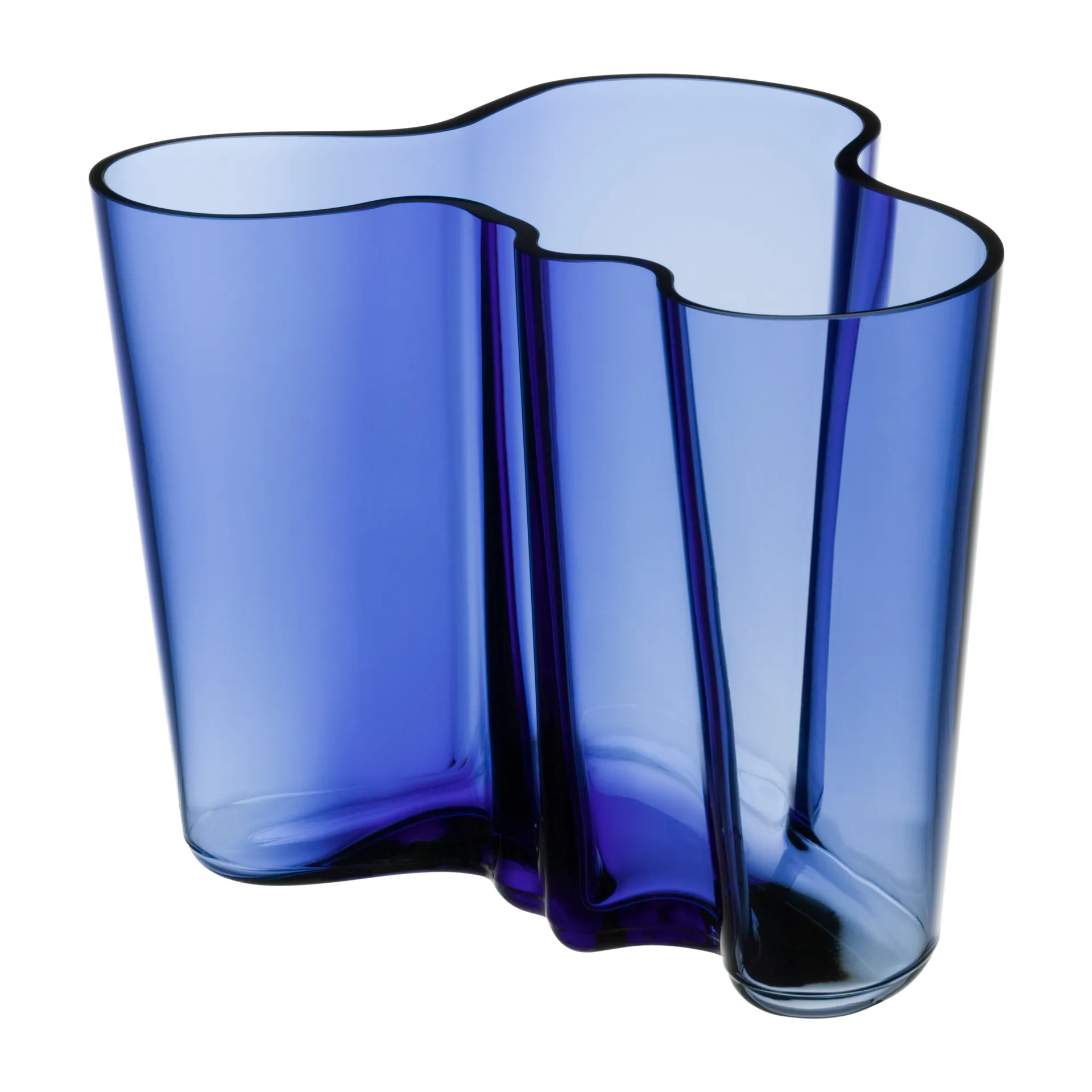 Alvar Aalto vas ultramarinblå, 160 mm Iittala