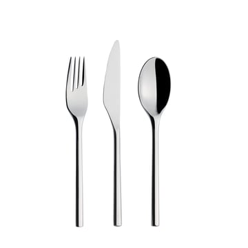 Läs mer om Iittala Artik dessertbestick giftbox 12 delar Blank