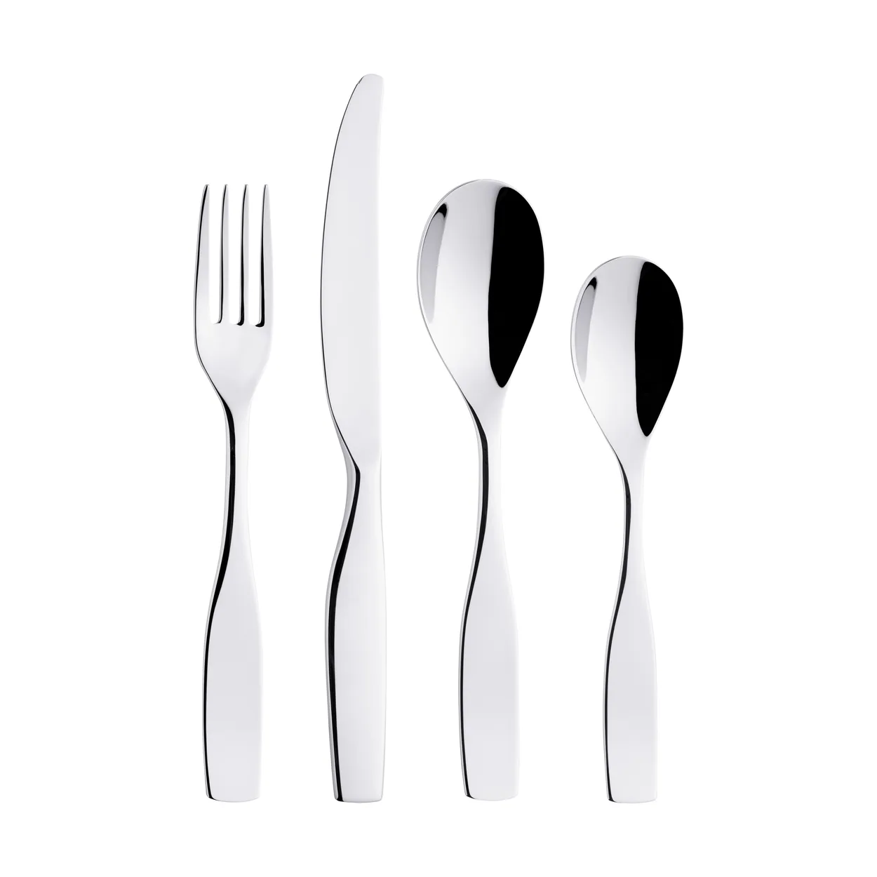 Iittala Citterio 98 bestickset 24 delar presentförpackning Blank rostfritt stål