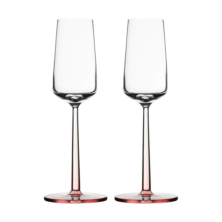 Essence champagneglas 2-pack - Ros, 21 cl - Iittala