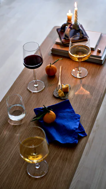 Essence rödvinsglas 45 cl 2-pack - Klar - Iittala