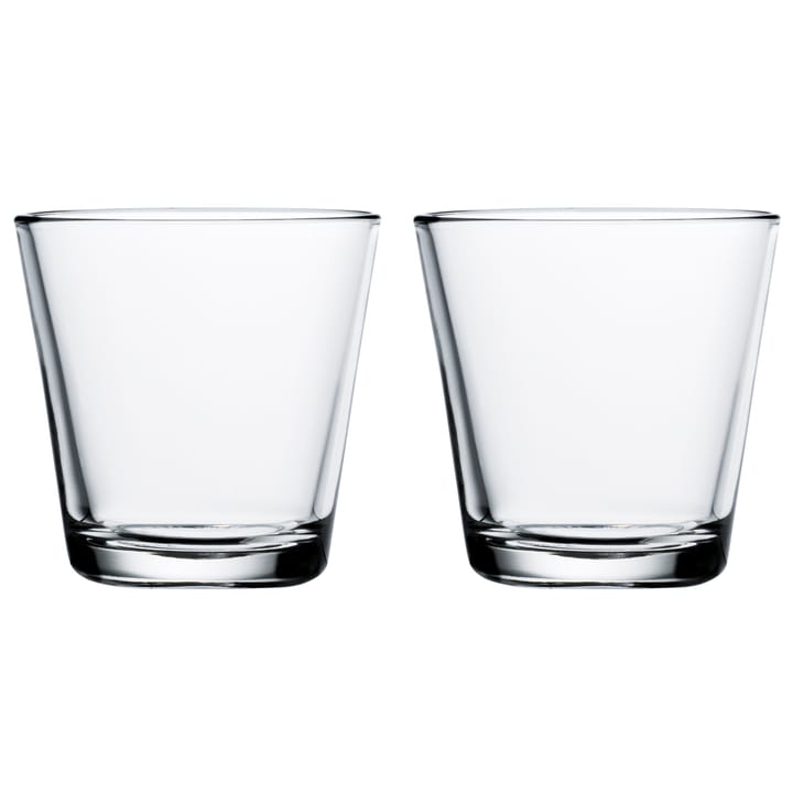 Kartio dricksglas 21 cl 2-pack, klar Iittala