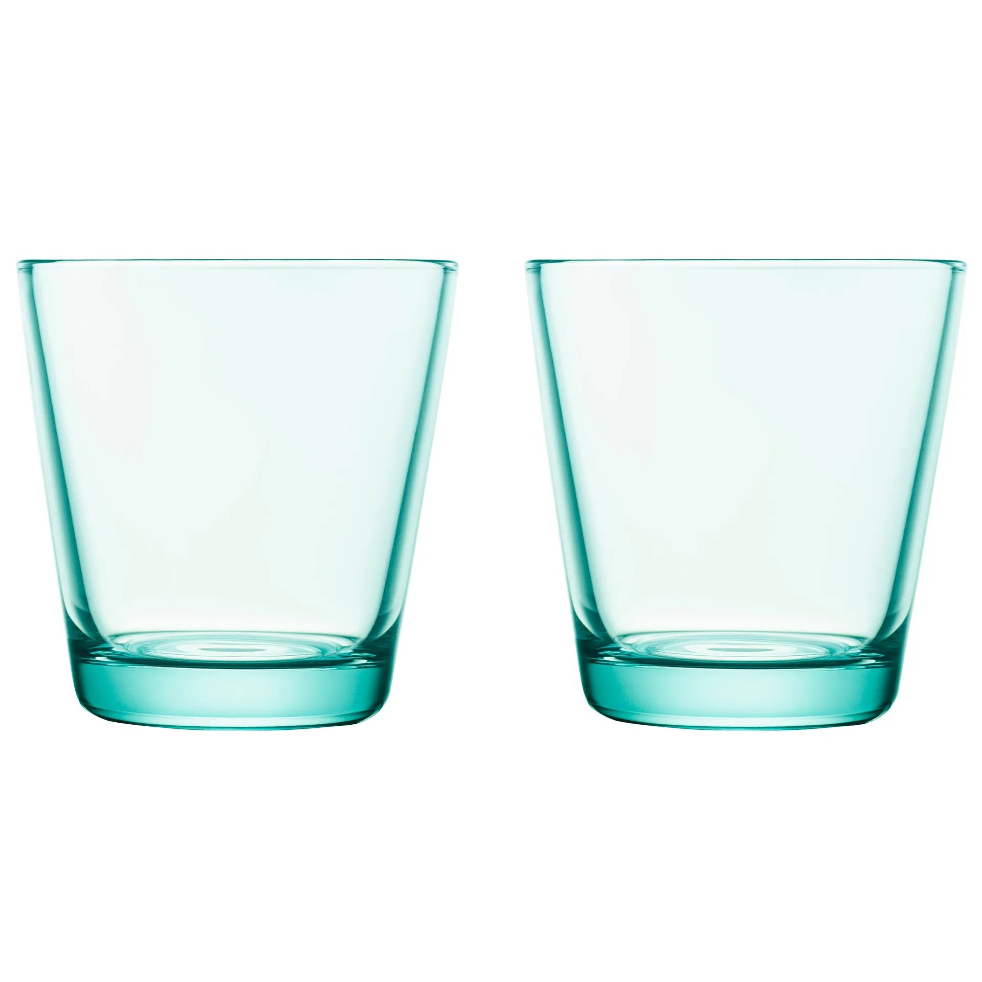 Kartio dricksglas 21 cl 2-pack, vattengrön Iittala