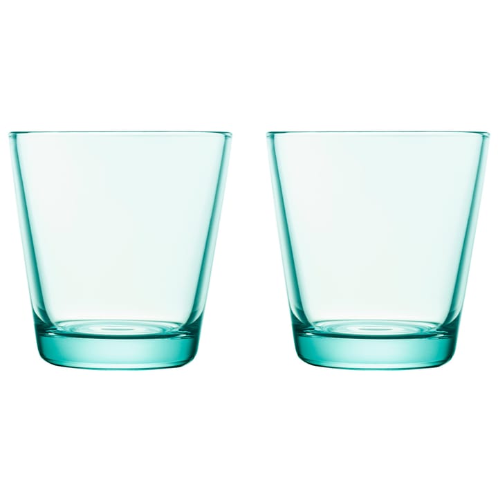 Kartio dricksglas 21 cl 2-pack - vattengrön - Iittala