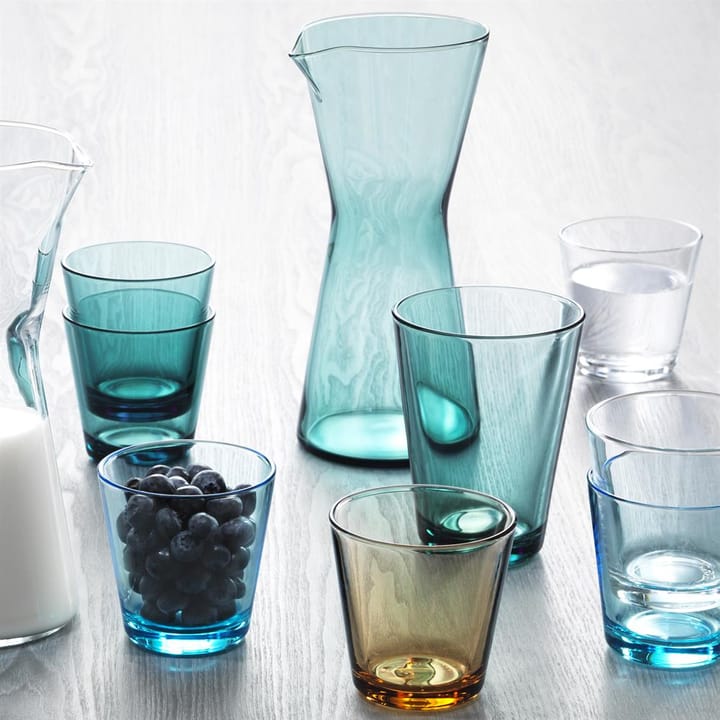 Kartio dricksglas 21 cl 2-pack, vattengrön Iittala