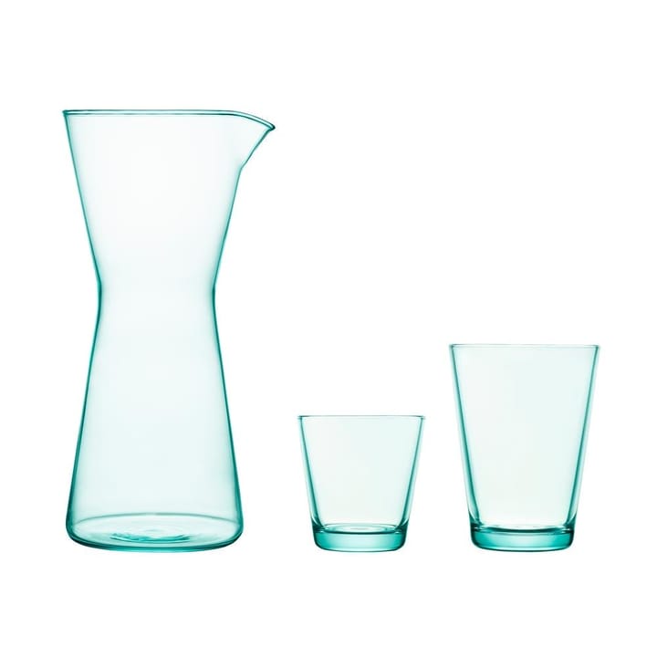 Kartio dricksglas 21 cl 2-pack, vattengrön Iittala