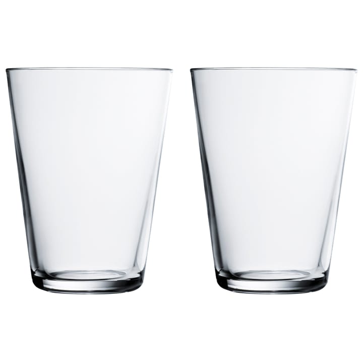 Kartio dricksglas 40 cl 2-pack - klar - Iittala