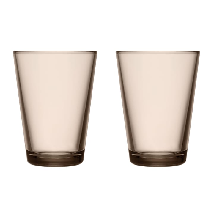 Kartio dricksglas 40 cl 2-pack, Linne Iittala