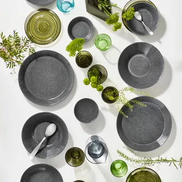 Kastehelmi glas 30 cl 2-pack - mossgrön - Iittala