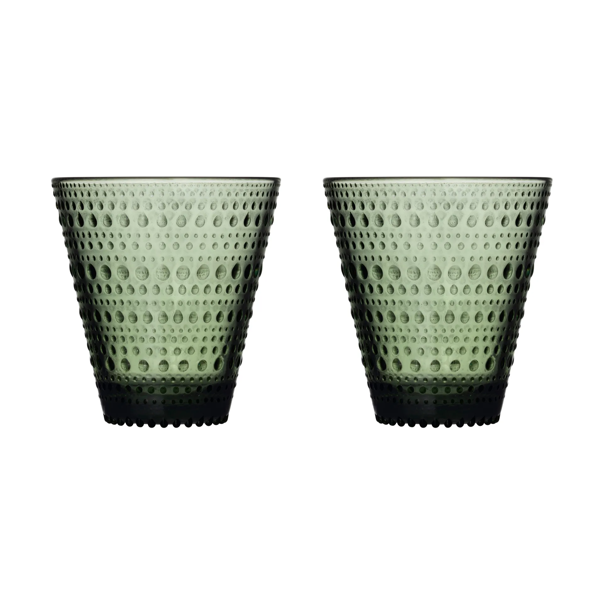 Kastehelmi glas 30 cl 2-pack, Tallgrön Iittala