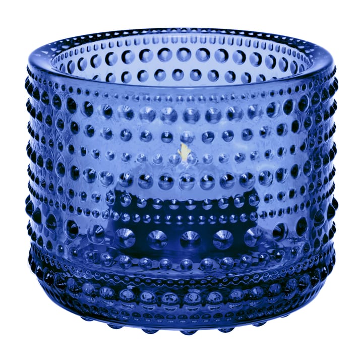 Kastehelmi ljuslykta 64 mm, Ultramarinblå Iittala