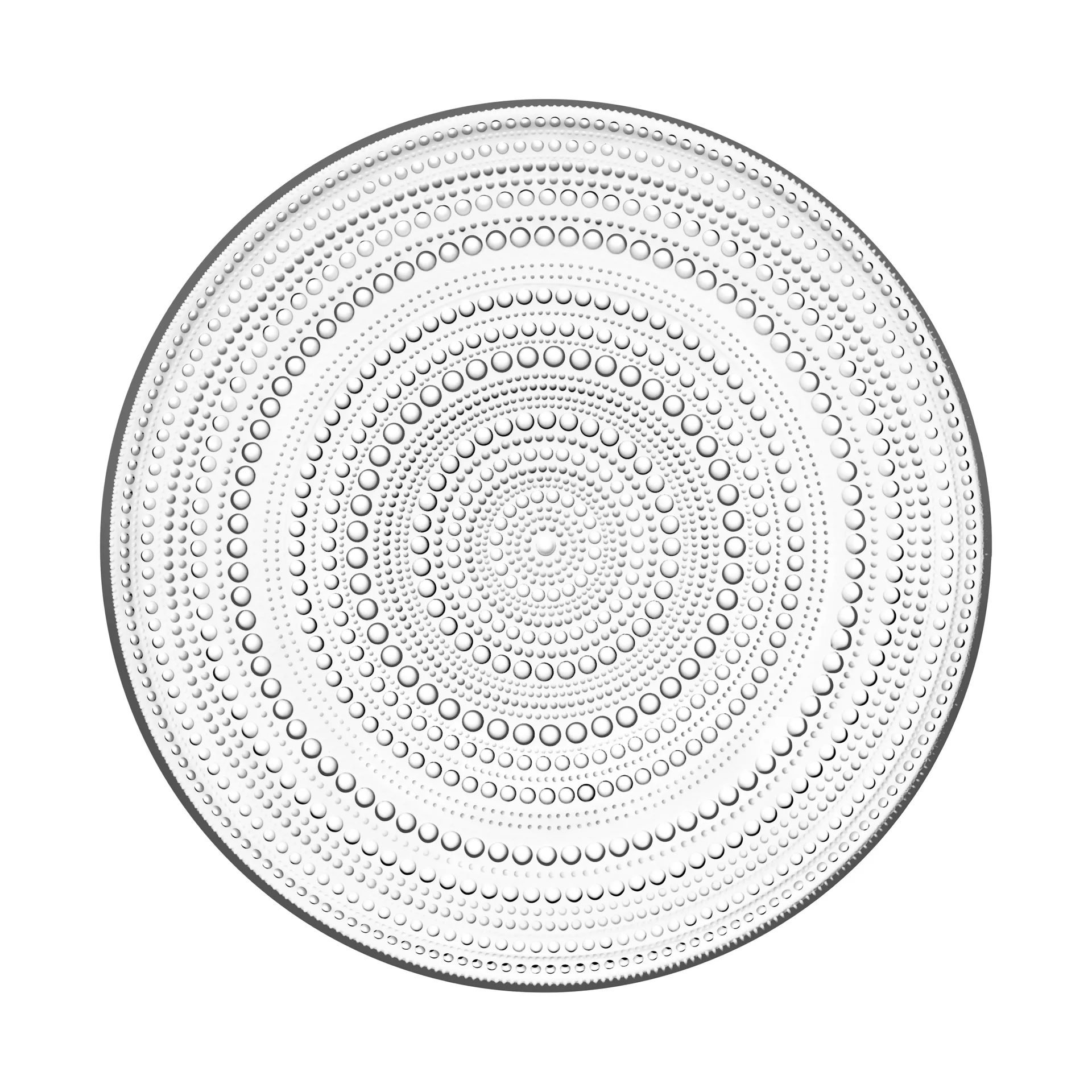 Kastehelmi tallrik stor 31,5 cm, klar Iittala