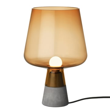 Iittala Leimu bordslampa 300×200 mm brun