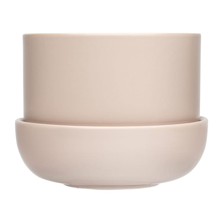 Nappula kruka med fat Ø17 cm h13 cm - Beige - Iittala