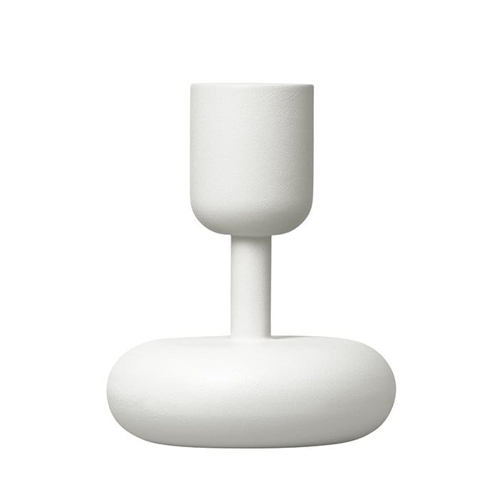 Nappula ljusstake vit - 107 mm - Iittala