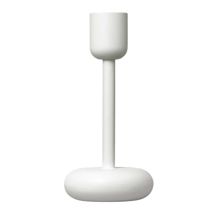 Nappula ljusstake vit, 183 mm Iittala