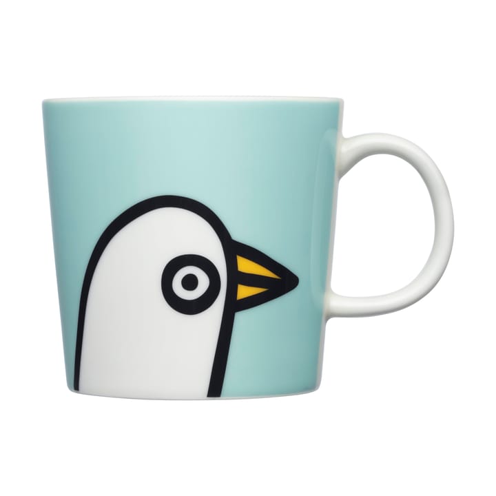 Oiva Toikka Birdie mugg 30 cl, Mint Iittala