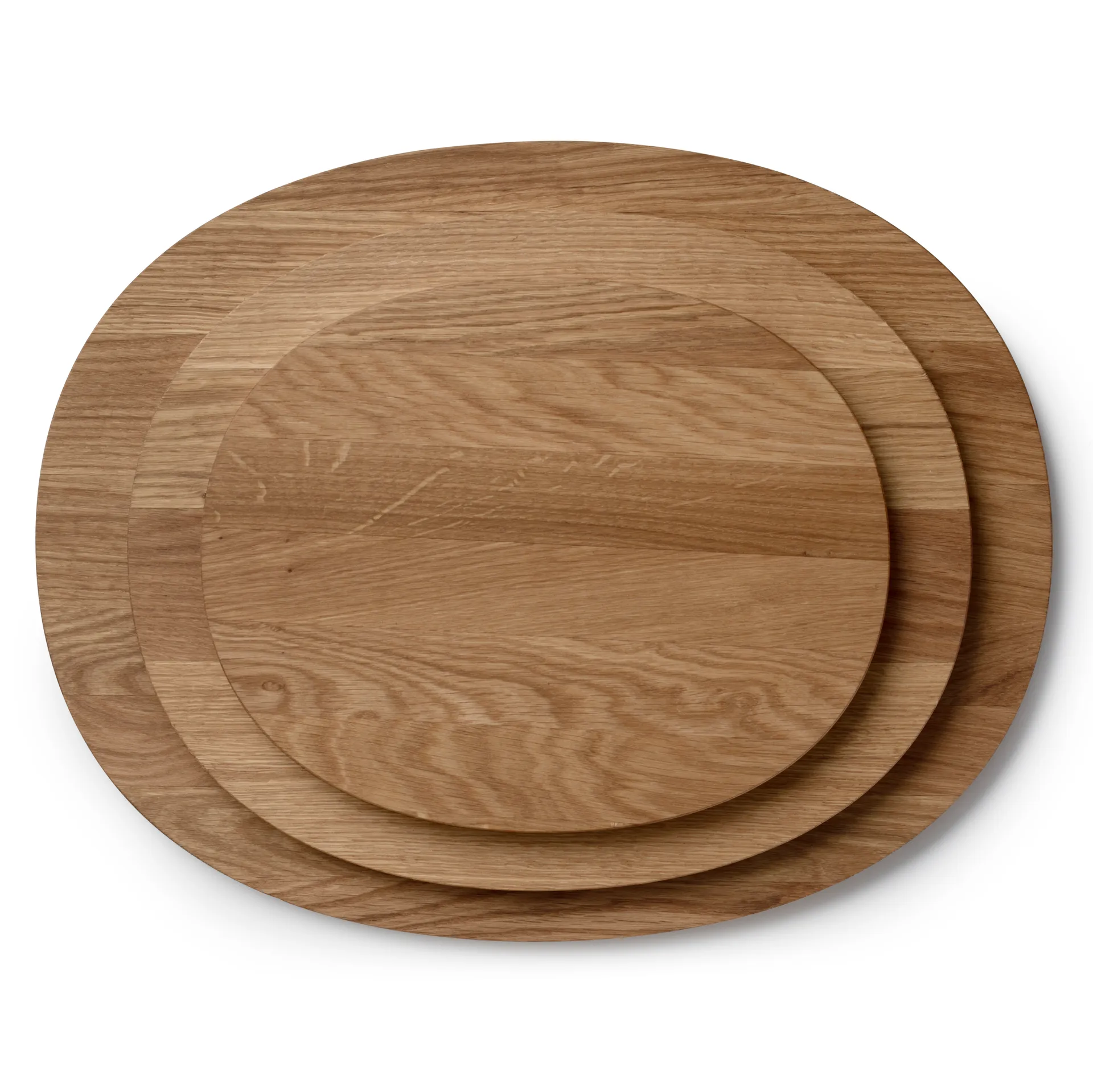 Raami serveringsbricka i ek, Medium Iittala