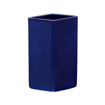 Ruutu keramikvas 180 mm - Mörkblå - Iittala