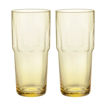 Iittala Solare dricksglas högt 39 cl 2-pack Eldgul