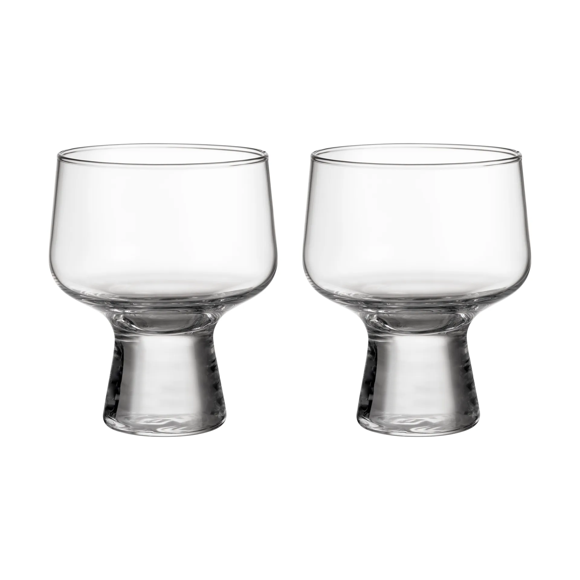 Solare glas på fot 29 cl 2-pack, Klar Iittala