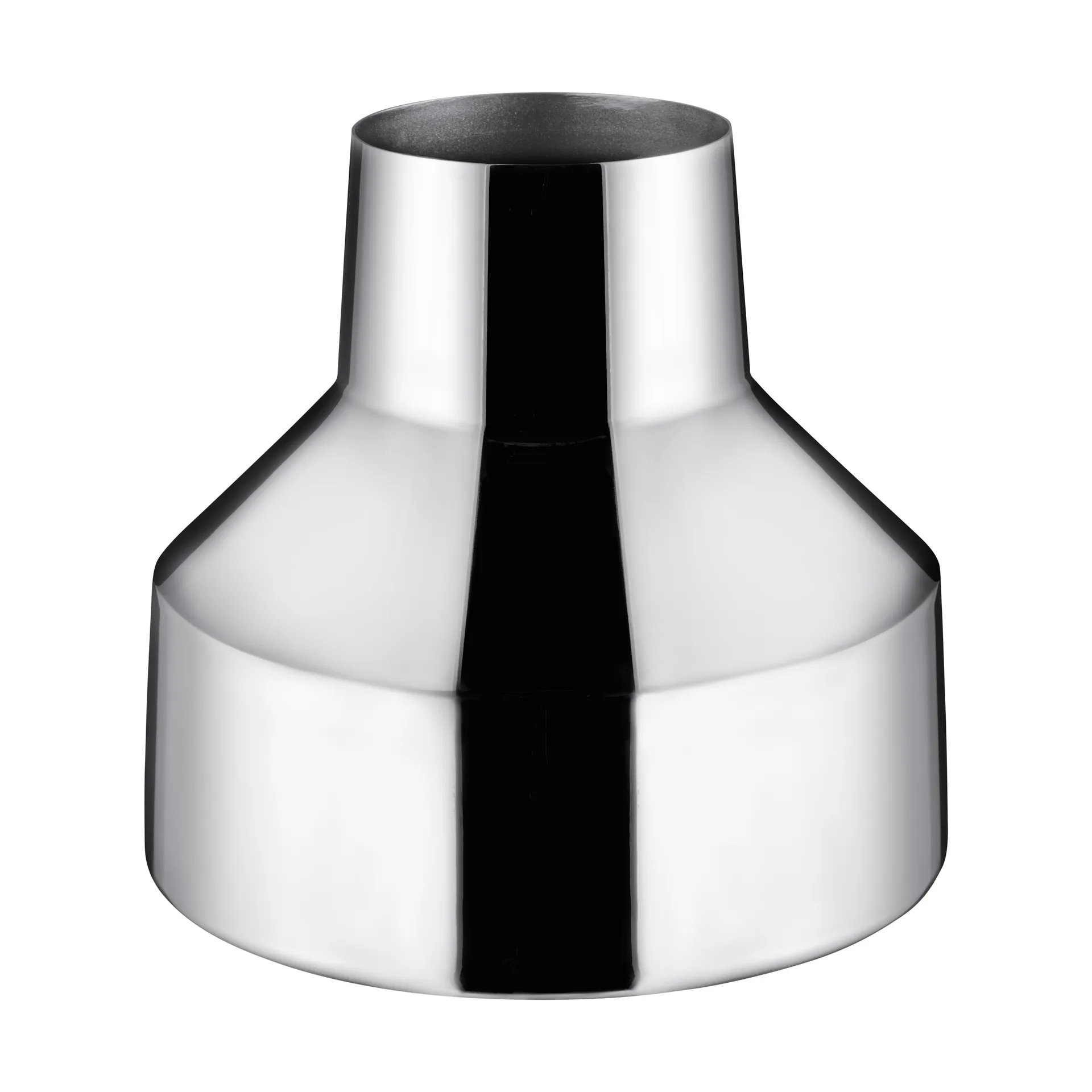 Solare vas låg Ø22x20 cm, Stål Iittala