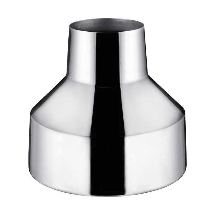 Solare vas låg Ø22x20 cm - Stål - Iittala