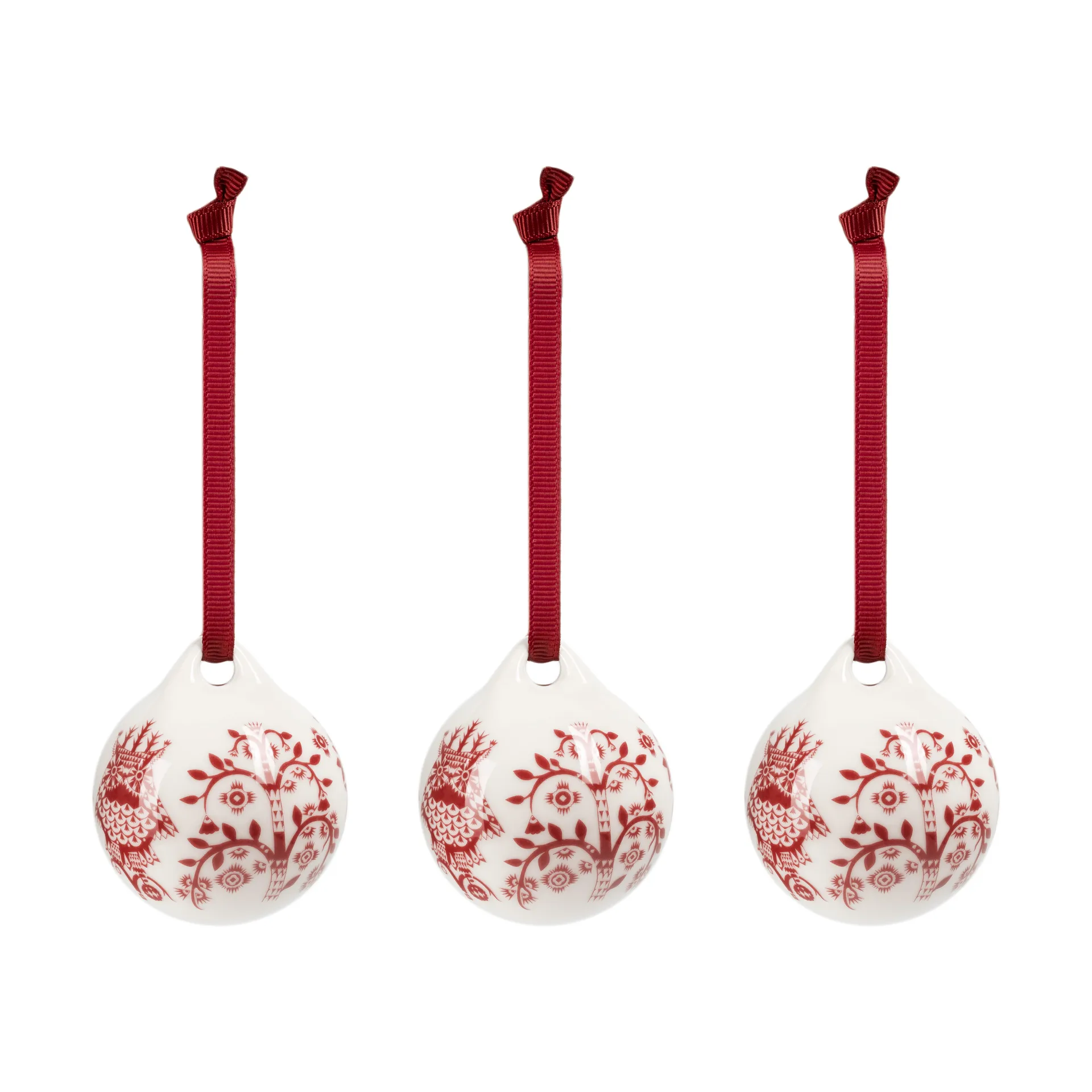 Iittala Taika dekoration Granatröd, 5 cm, 3-pack